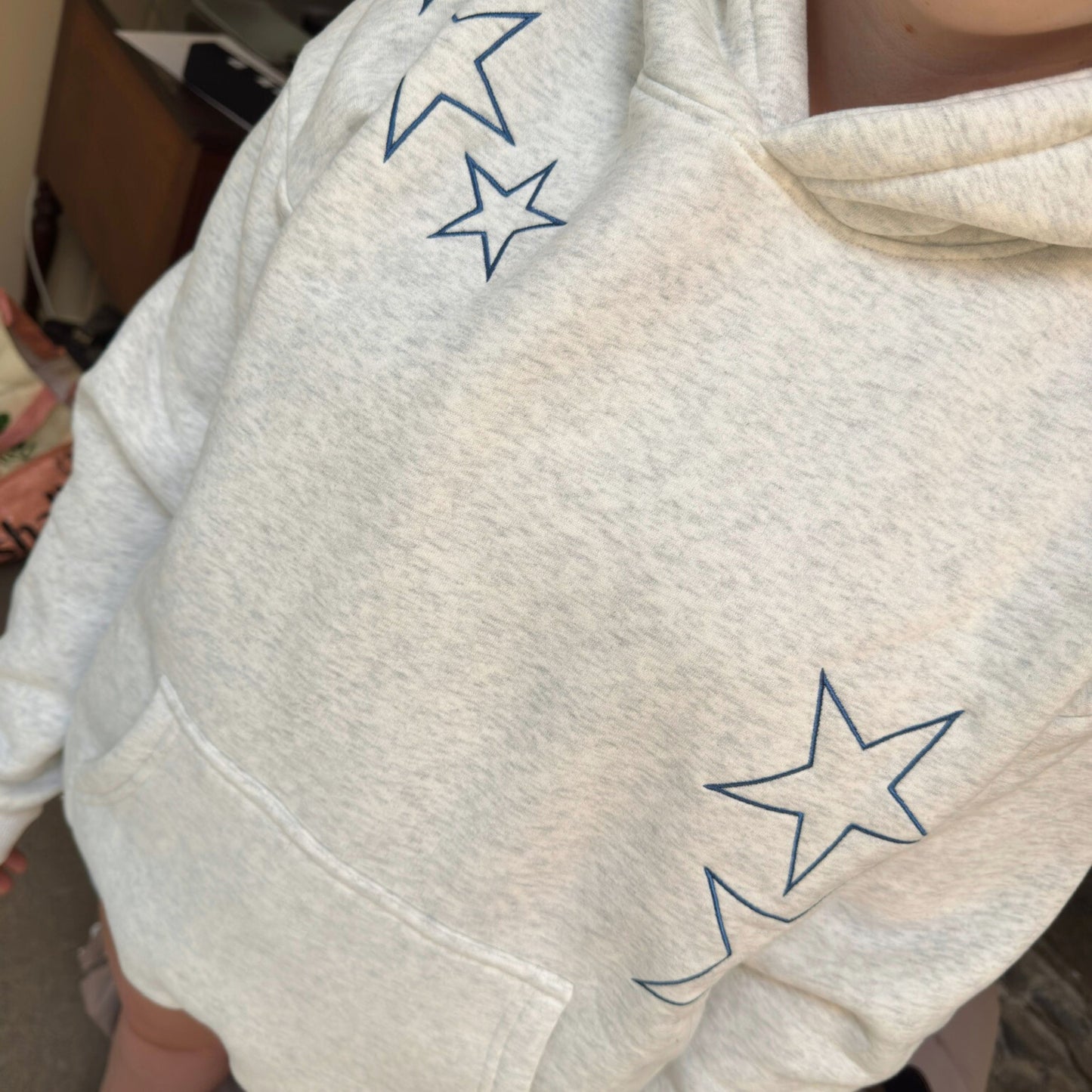 Embroidered Celestial Stars Hoodie (pre-order)