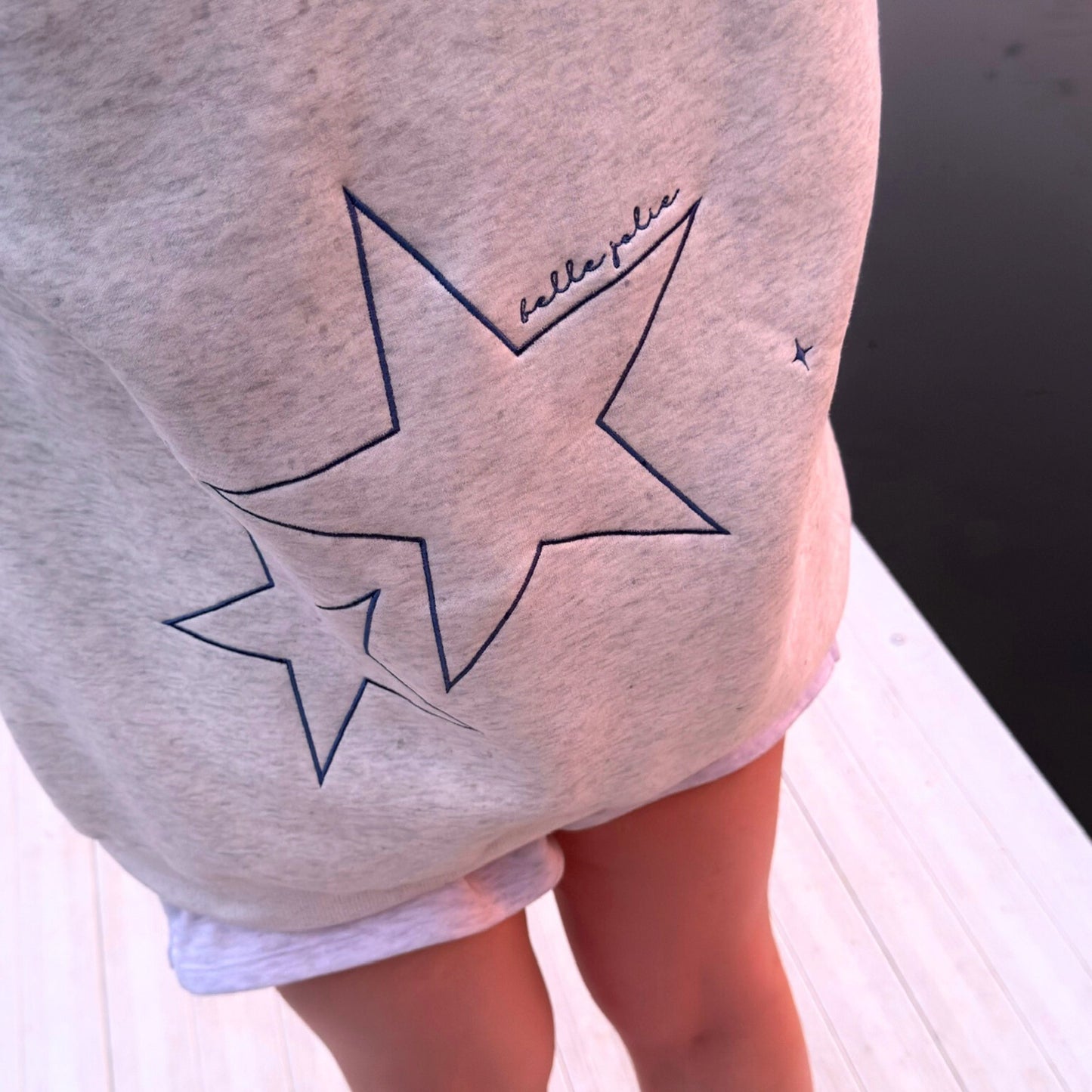 Embroidered Celestial Stars Hoodie (pre-order)